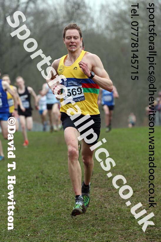 Senior mens Inter Counties Cross Country, Prestwold Hall, Loughborough. Photo: David T. Hewitson/Sports for All Pics
